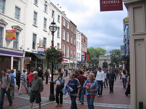 Grafton Street en Dublin