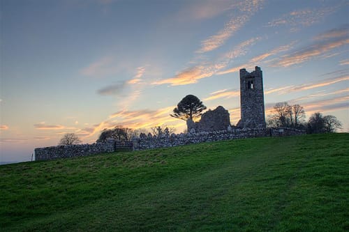 La Colina de Slane, lugar mítico de Irlanda
