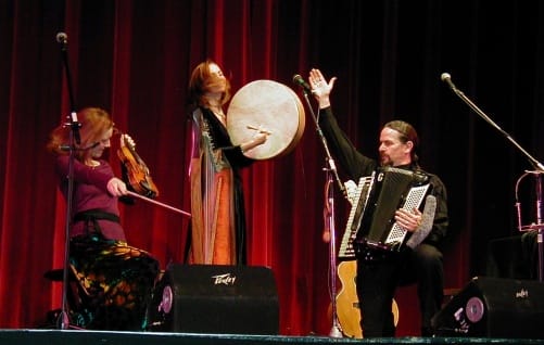 El bodhrán, instrumento típico irlandés