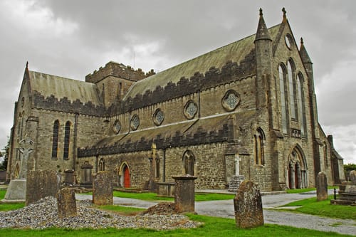 La Catedral de Saint Canice en Kilkenny La Catedral de Saint Canice en Kilkenny