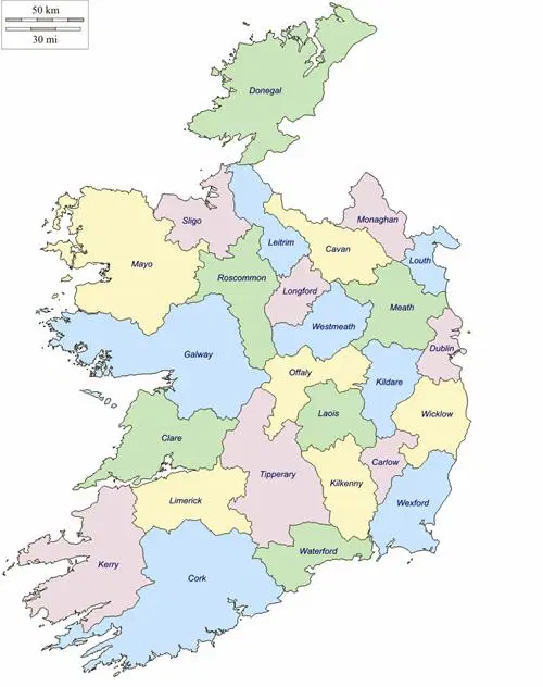 ciudades de irlanda geografía política sobre irlanda sobre irlanda