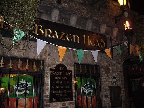 The Brazen Head, el pub mas antiguo de Irlanda