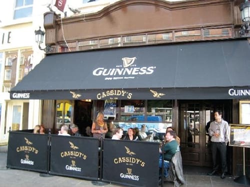 Cassidy’s, un pub con historia en Dublín