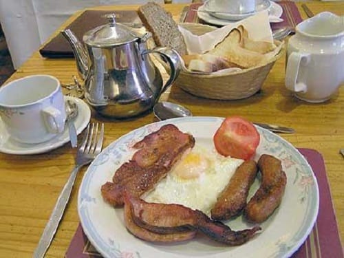 Cómo se prepara un desayuno en Irlanda