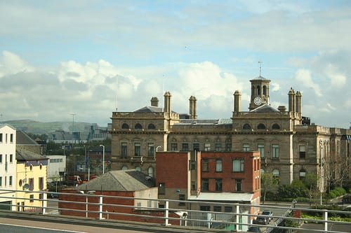 El fantasma de la fábrica de lino de Belfast