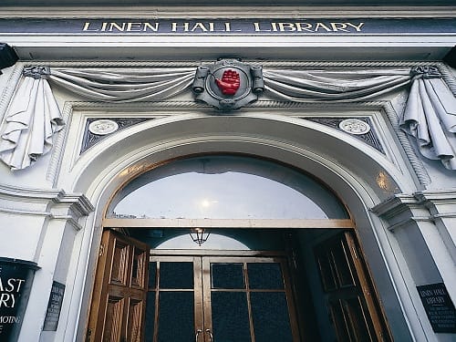 Biblioteca Linen Hall en Belfast
