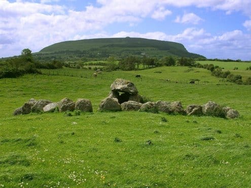 La montaña Knocknarea, en el Condado de Sligo