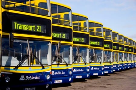 Buses en Dublin